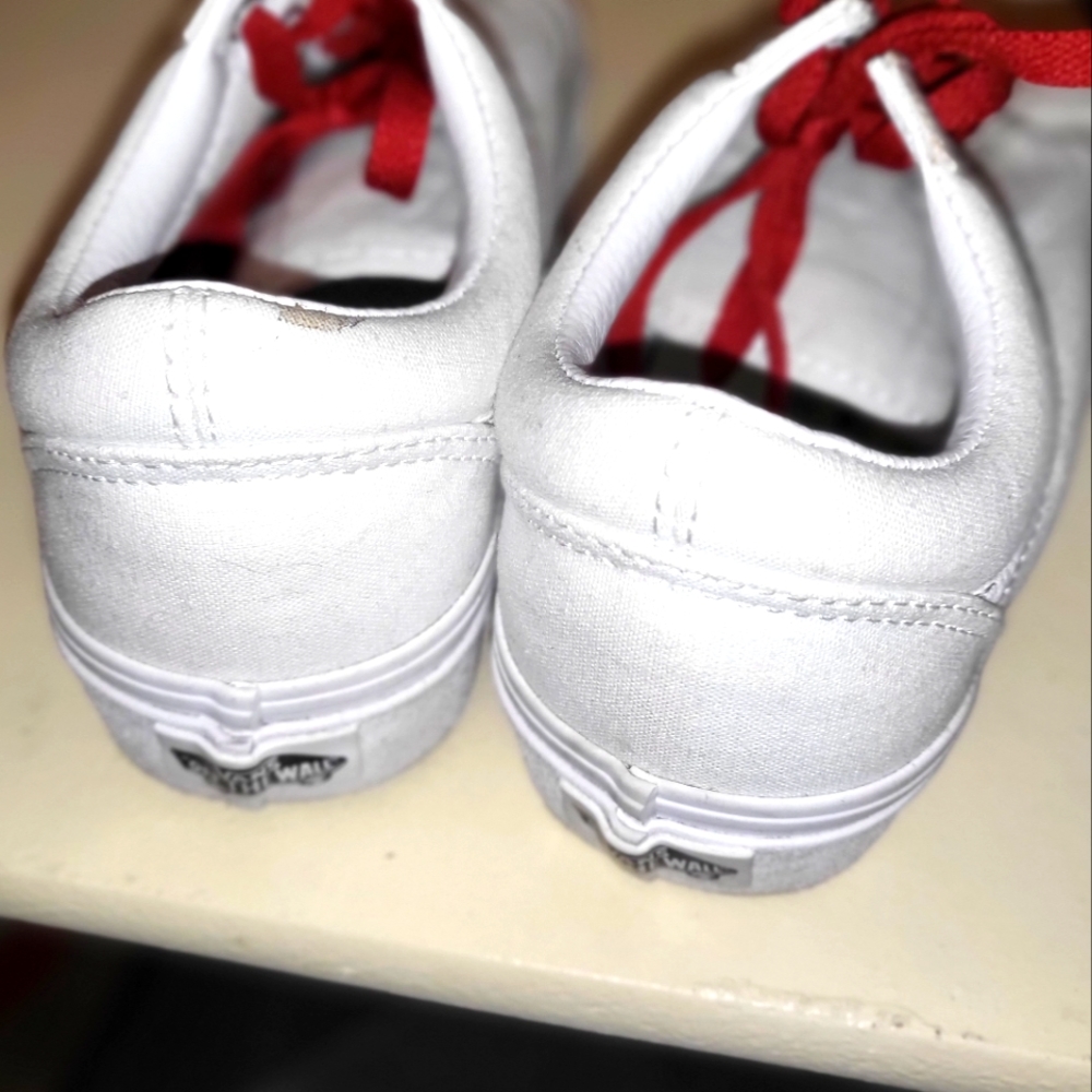 White Vans, With Red Strings - image 6